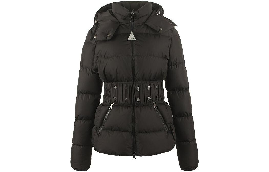 

Пуховик женский черный Moncler