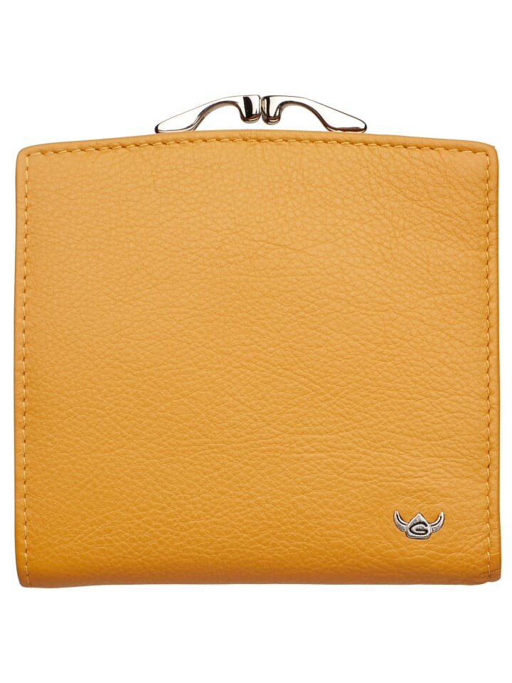 

Кошелек Golden Head Madrid RFID Leder 10 cm, цвет senfgelb