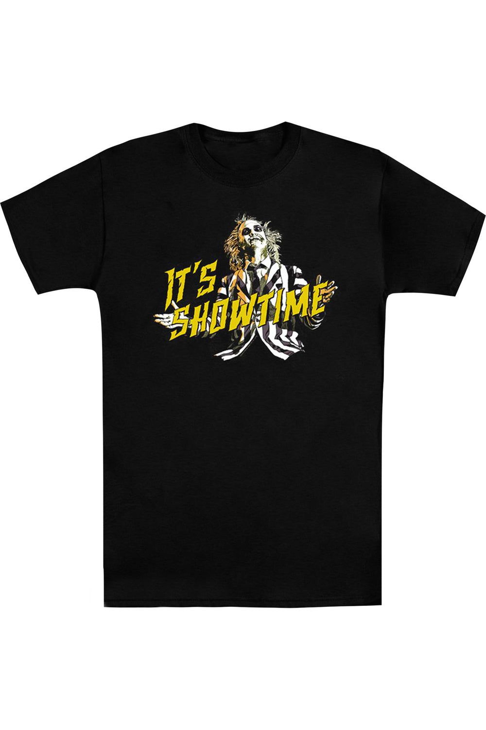 

Футболка с коротким рукавом Beetlejuice Showtime для взрослых Gildan, черный
