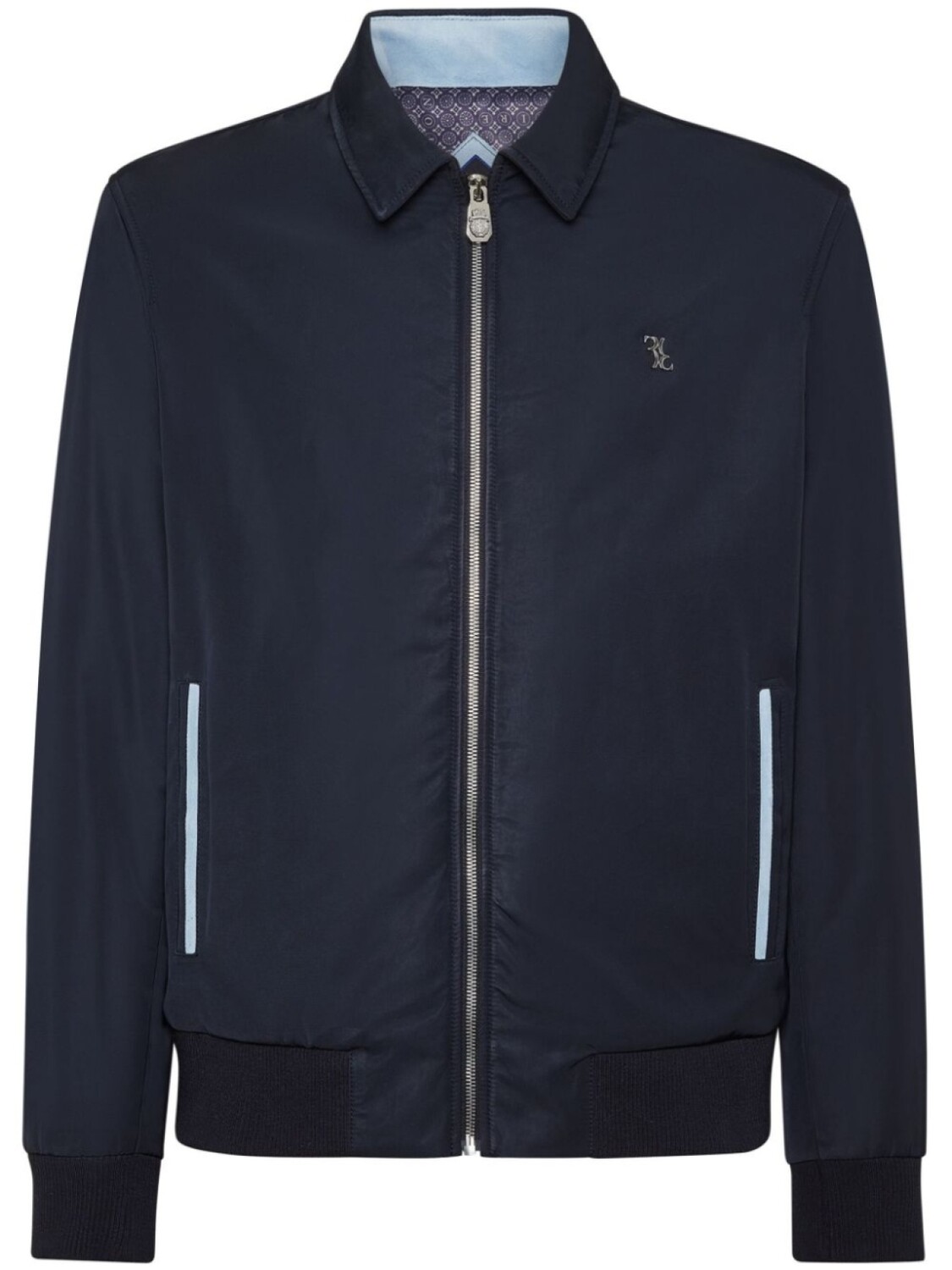 

Billionaire куртка на молнии с логотипом, синий