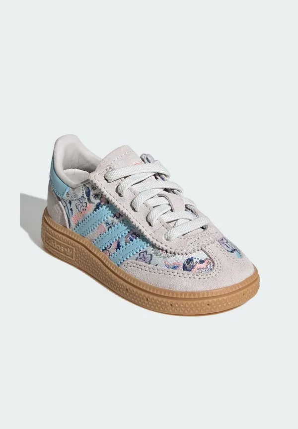 Детские туфли liberty london для гандбола, специальные удобные, Adidas Originals, Off White Icey Blue Gum — фото 2
