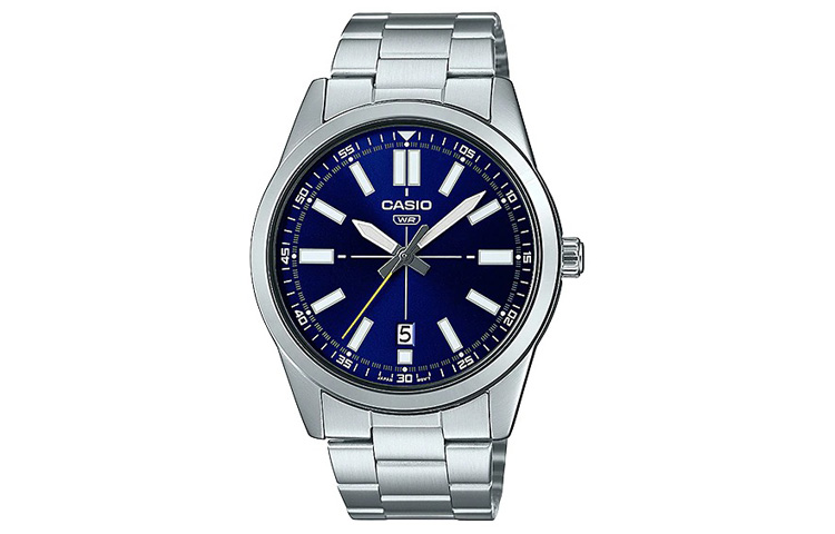 

CASIO Часы Men Standard Series Blue Watch MTP-VD02D-2E, Blue Dial