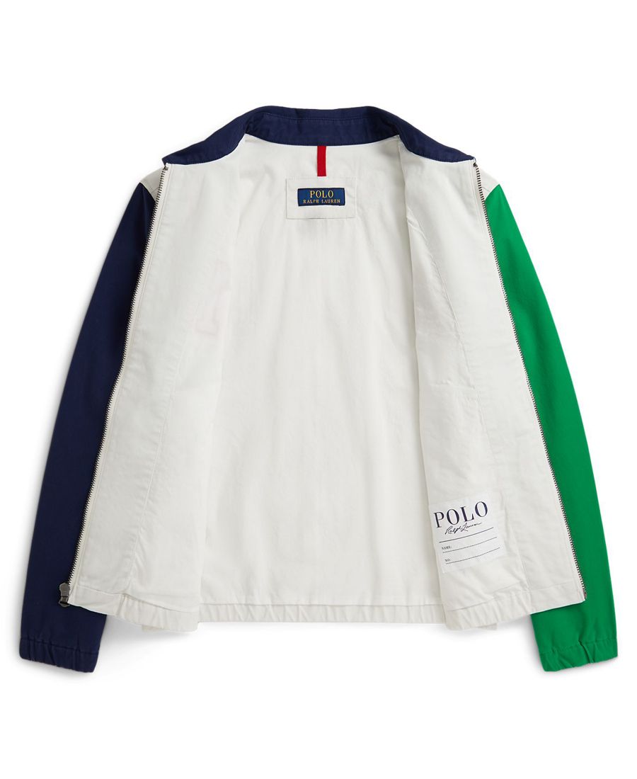 Куртка-чинос Bayport с цветными блоками, размер для мальчиков 8-20 лет Polo Ralph Lauren, White, Newport Navy Multi — фото 3