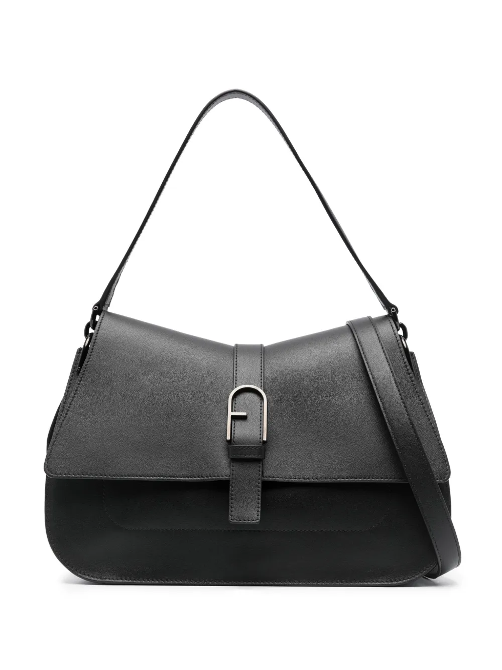 

Большая сумка на плечо Flow Furla, черный