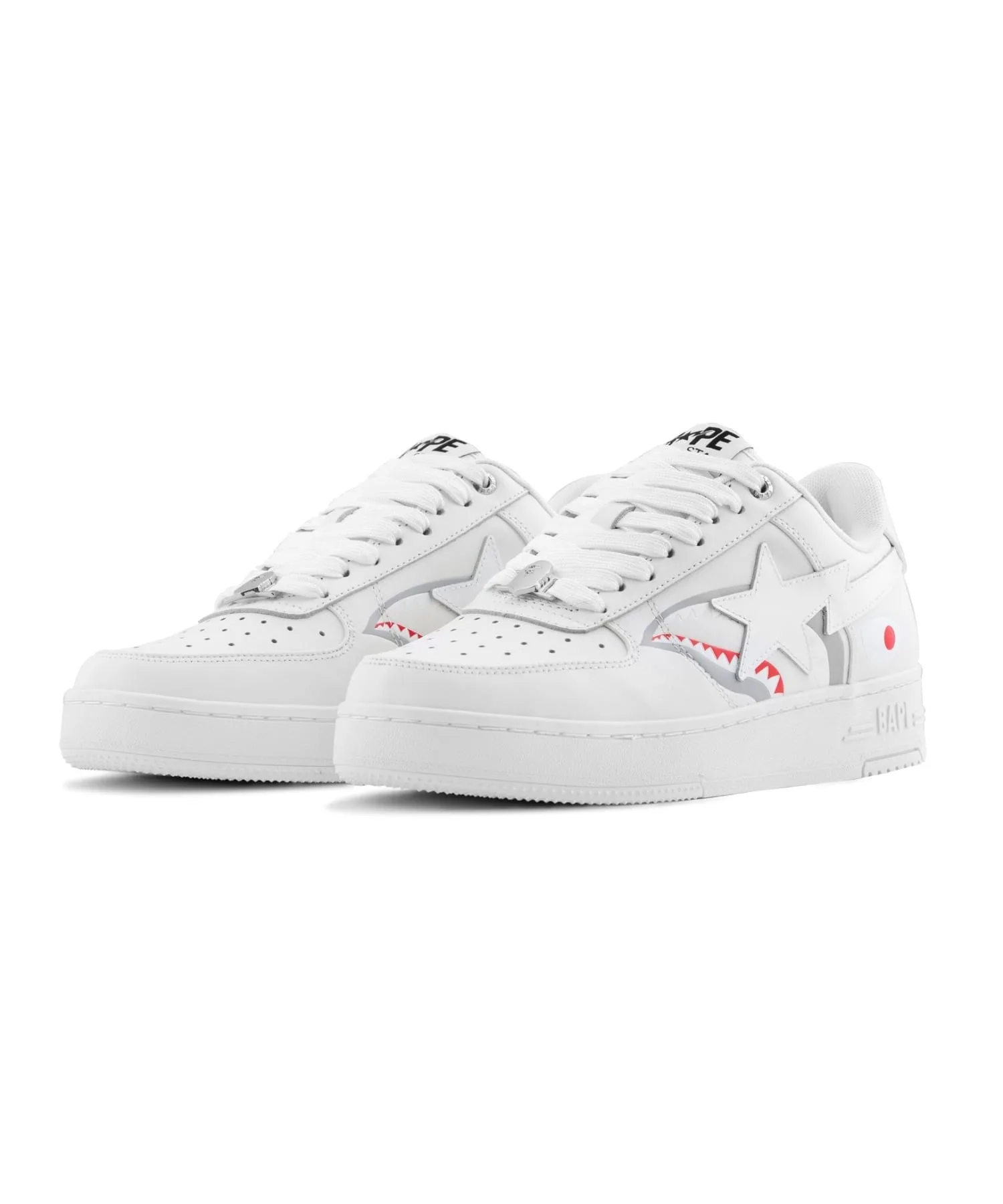 BAPE STA SHARK #2 A BATHING APE, WHITE