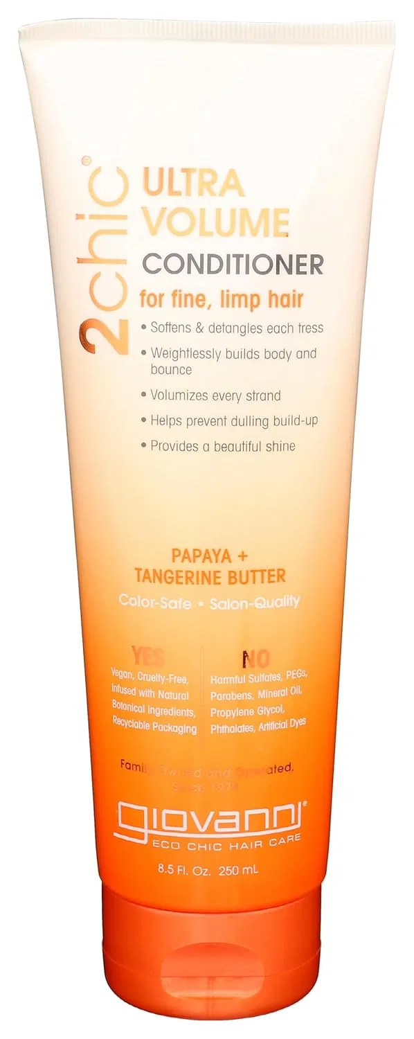 Кондиционер Giovanni 2chic Ultra-Volume Tangerine and Papaya Butter 250 мл Giovanni