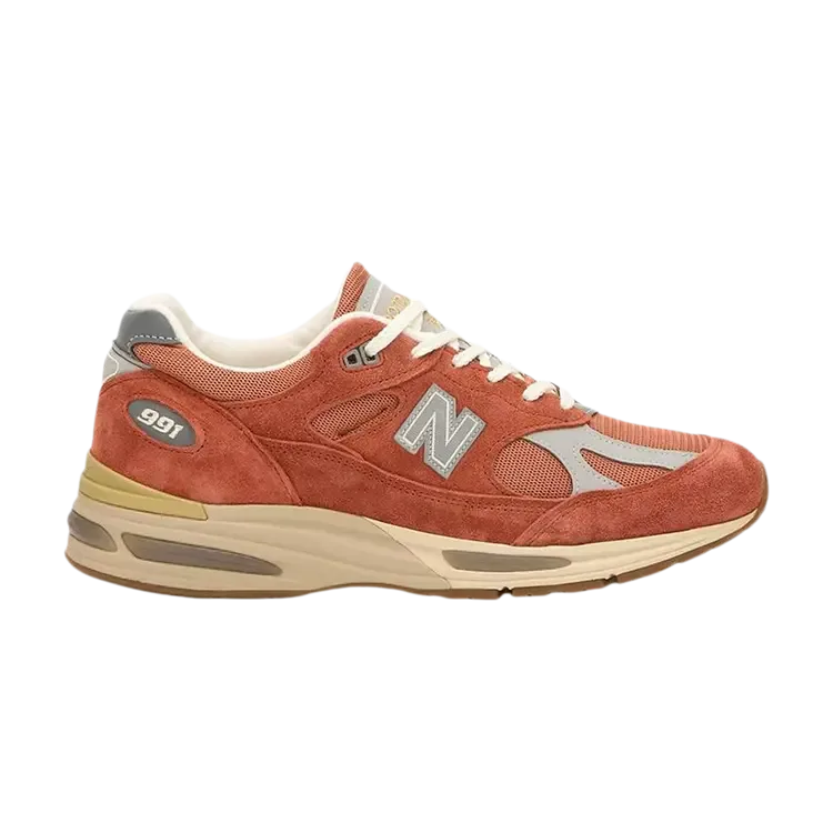 Кроссовки New Balance 991v2 Made In UK 'Potter's Clay', tan