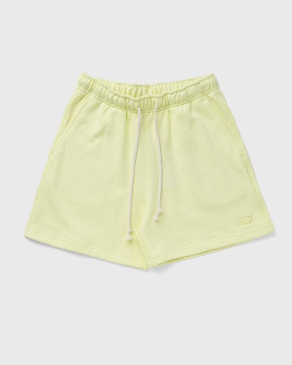 

Шорты New Balance Athletics French Terry Short, цвет limelght (llt)