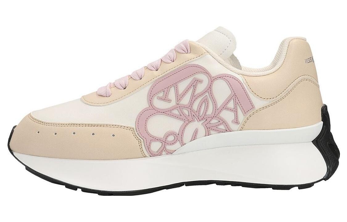 

Кроссовки Alexander McQueen Sprint Runner Lifestyle Female, бежевый/белый