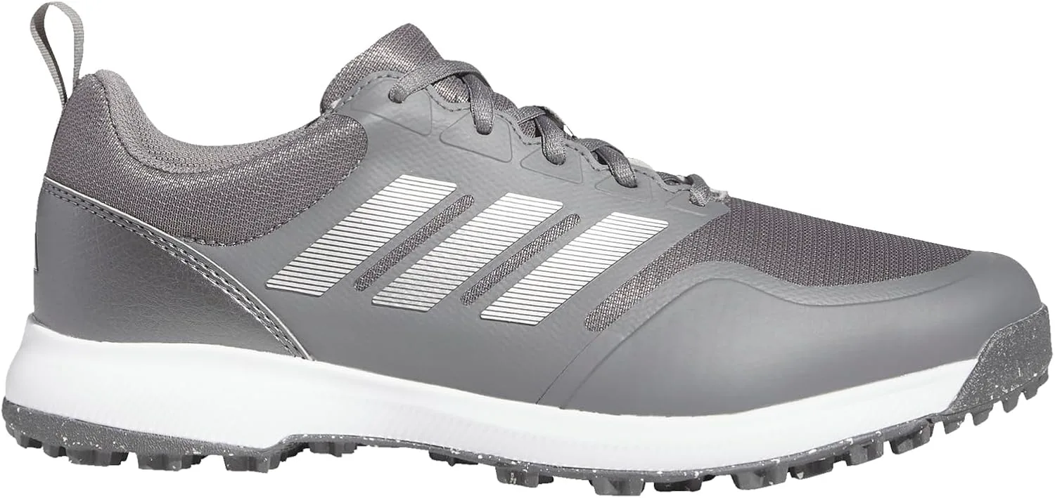 Мужские гольф-кроссовки Adidas Tech Response 3.0 без шипов, серый/металлик/золотой — фото 3