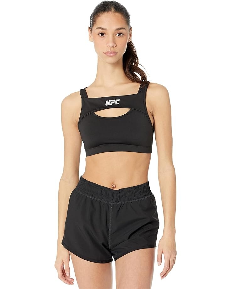 

Бюстгальтер UFC Layered Sports, цвет Black/Black