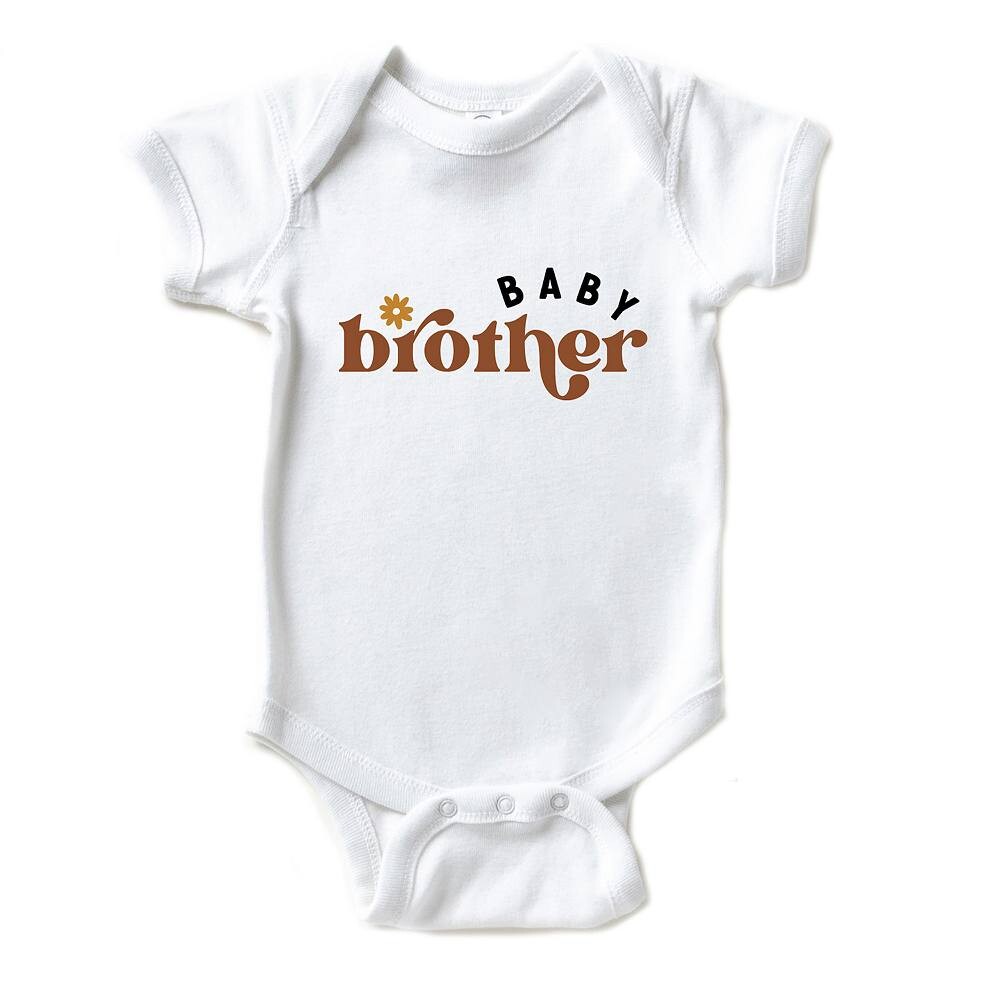 

Бохо Baby Brother Детское боди The Juniper Shop, белый