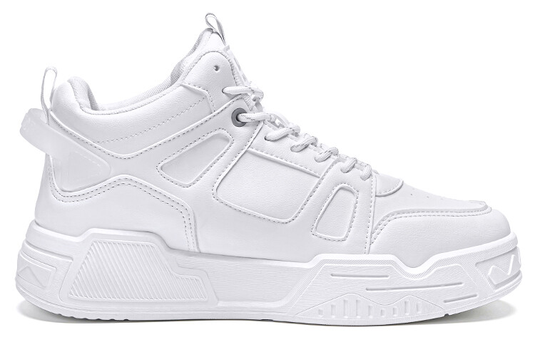 

Кроссовки WARRIOR Skateboarding Shoes Men High-top White/Gray, белый/серый