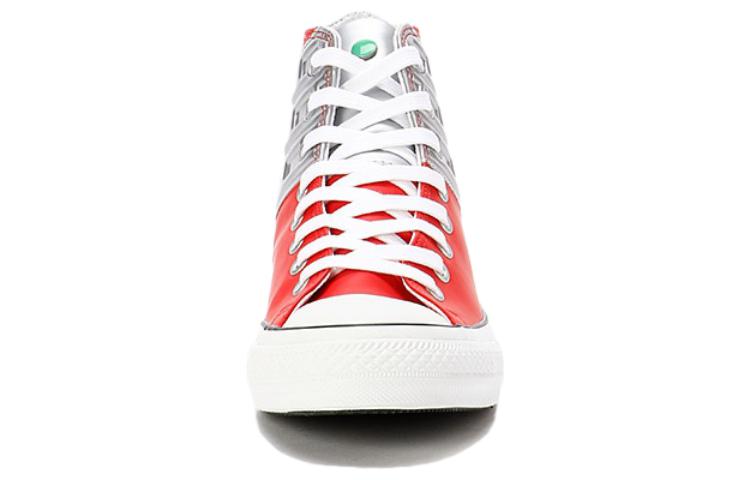 Кроссовки Converse All-Star 100 Ultra Seven Hi 'Red Silver', красный — фото 4