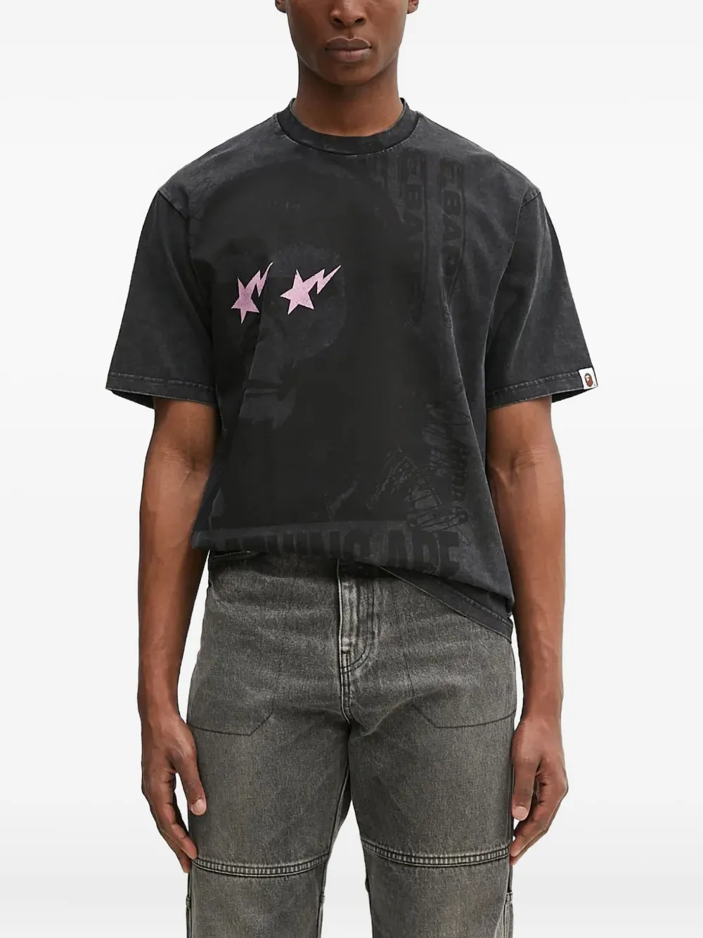 

Футболка Bape Sta A BATHING APE, черный