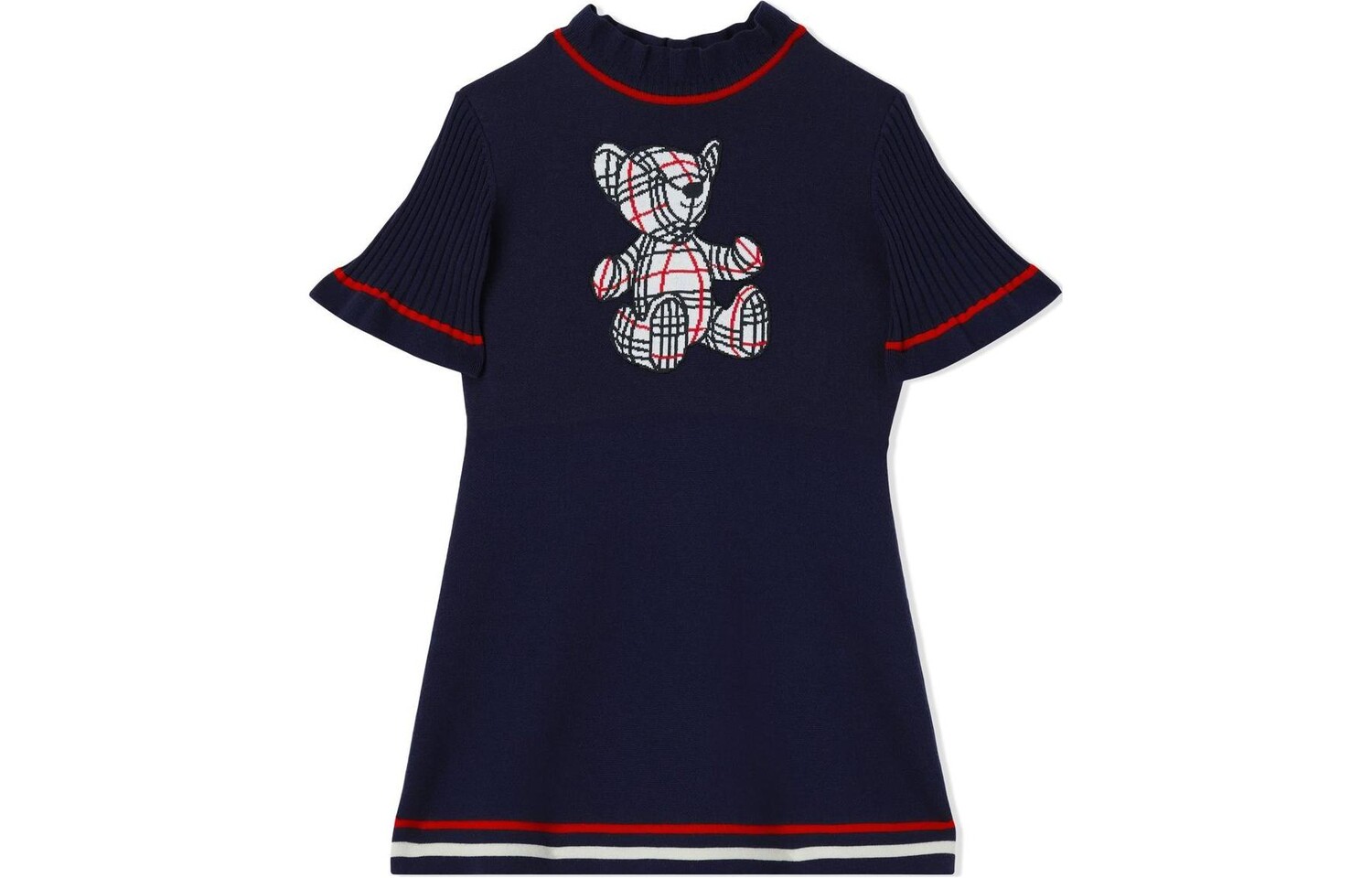 

Детское платье Burberry Kids, цвет Dark Blue