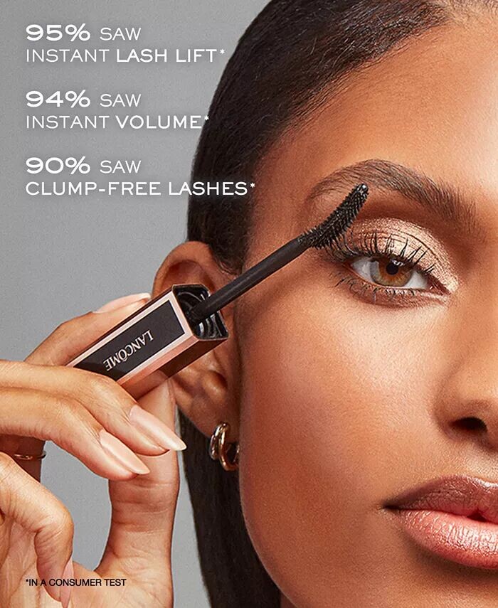Водостойкая тушь для ресниц Lancôme Lash Idôle, 01 Glossy Black, 8 мл — фото 3