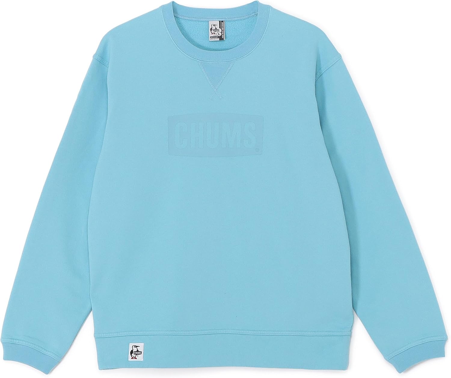 

Мужская толстовка CHUMS с логотипом CHUMS, светло-синий