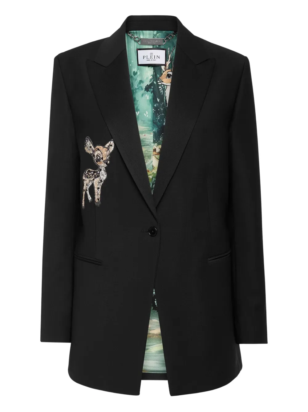 

Блейзер Fairy Philipp Plein, черный