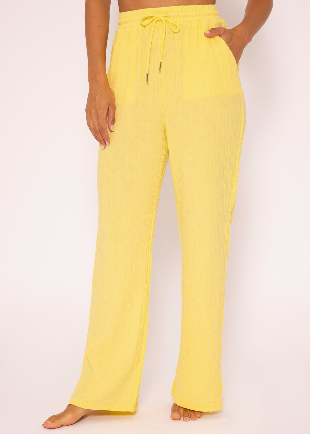 

Брюки SASSYCLASSY Musselin Hose, желтый