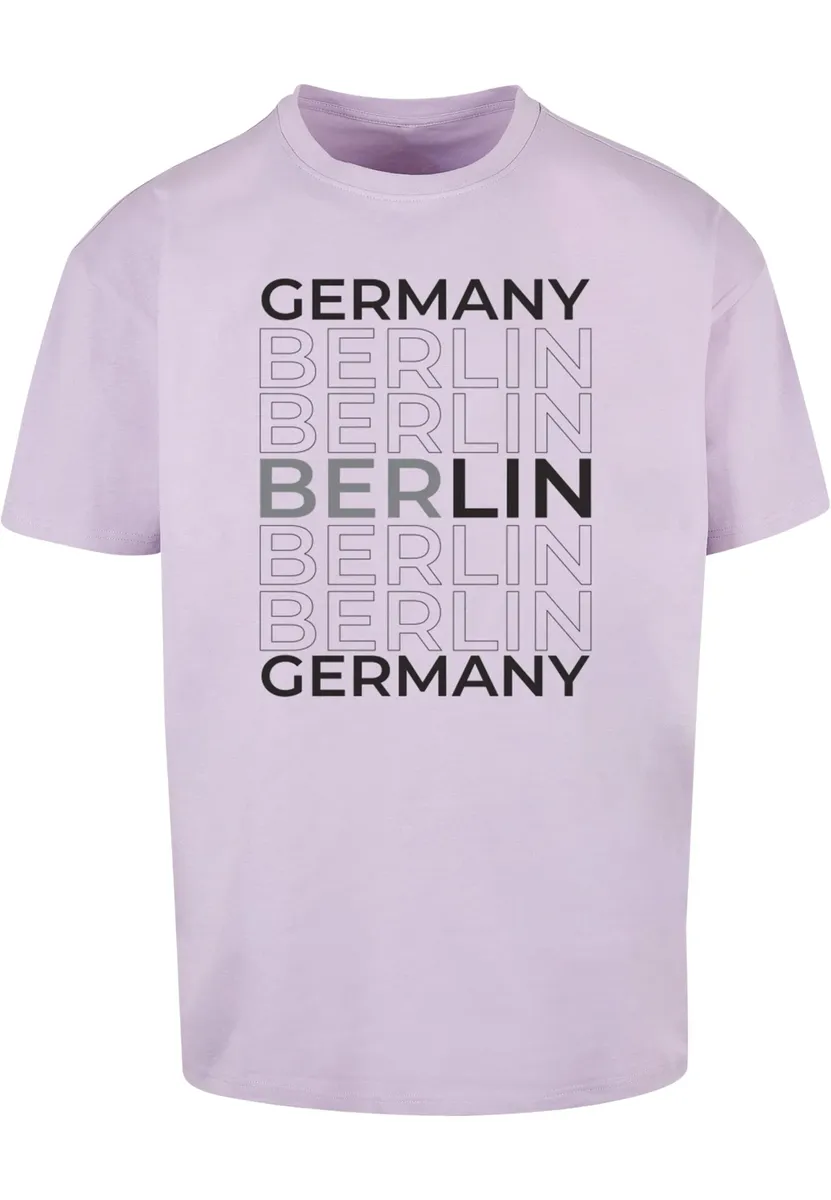 

Футболка Merchcode "Мужская футболка Merchcode Berlin Heavy Oversize-BY102", цвет Lilac