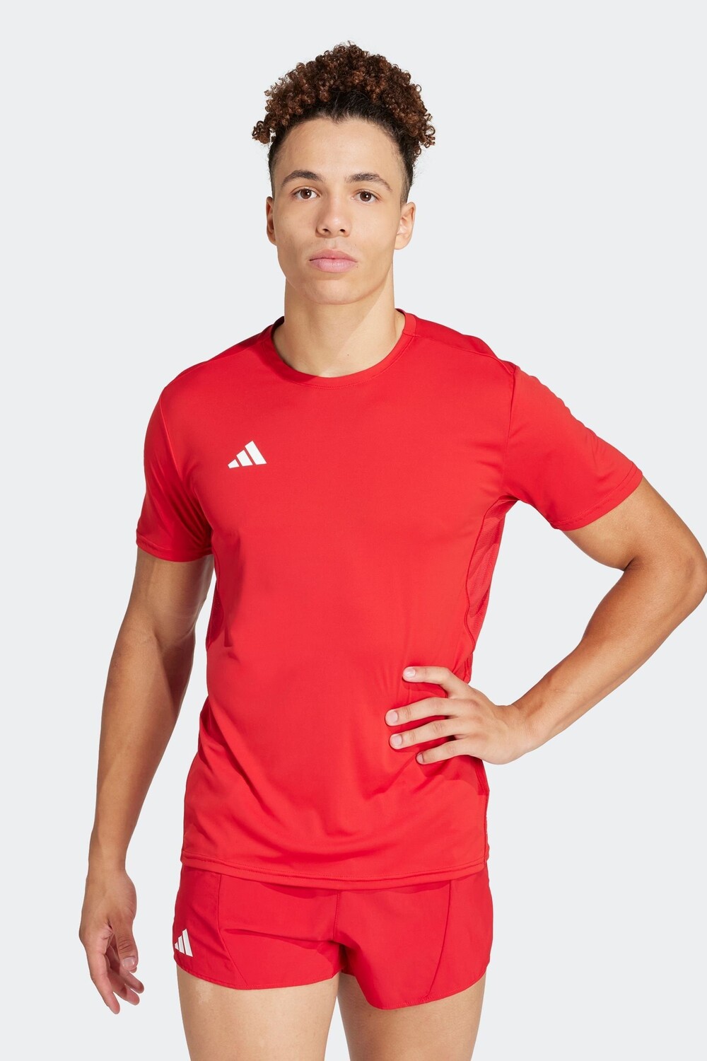 

Футболка для бега adizero Essentials Adidas, красный