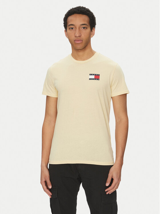

Облегающая футболка Essential DM0DM20740 Tommy Jeans, желтый