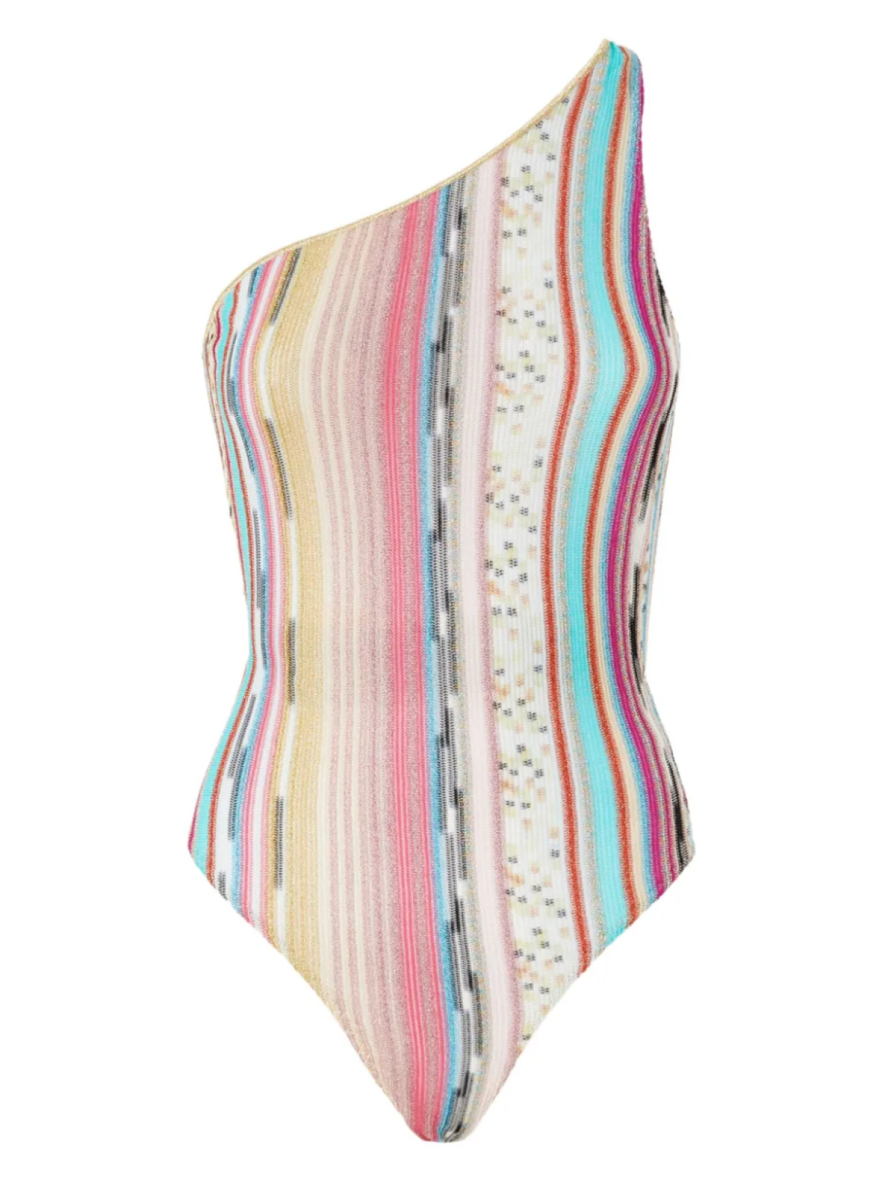 

Missoni купальник в полоску, белый