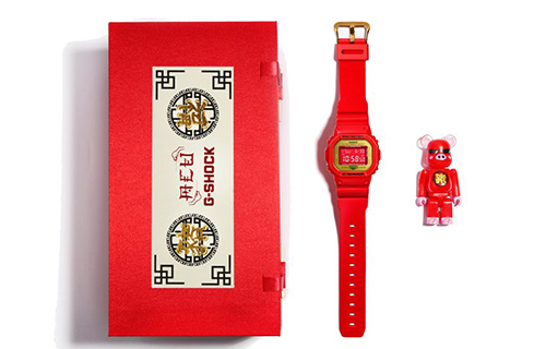 

CASIO Мужские красные часы серии G-SQUAD DW-5600CX-4PRP