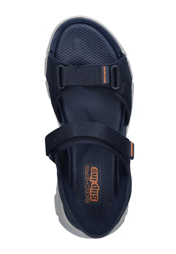Прогулочные сандалии skechers hands free slipins glidestep pro heren sandaal Skechers, Blauw — фото 2