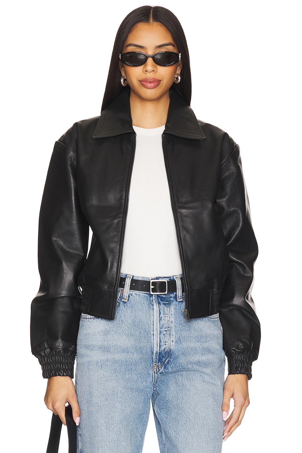 

Бомбер Worn Vintage, black