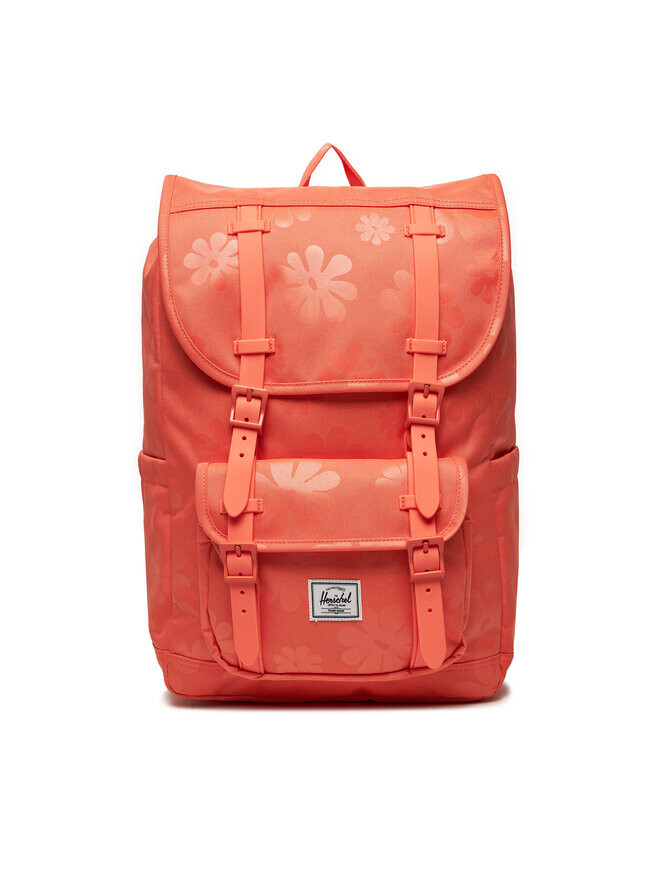 

Рюкзак Little America Mid Backpack Herschel, коралловый цвет