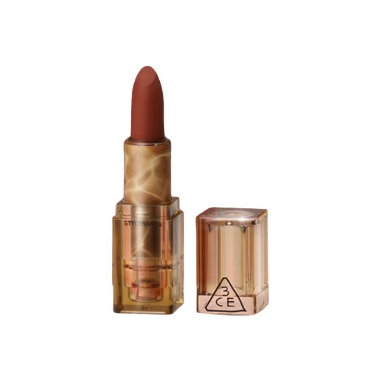 

Прозрачный футляр матовые помады акриловые Velour Complexion 3,5 г 3CE