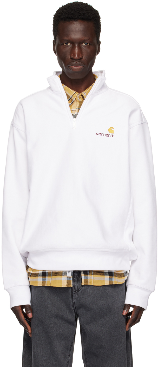 

Толстовка с американским шрифтом Carhartt Work In Progress, белый