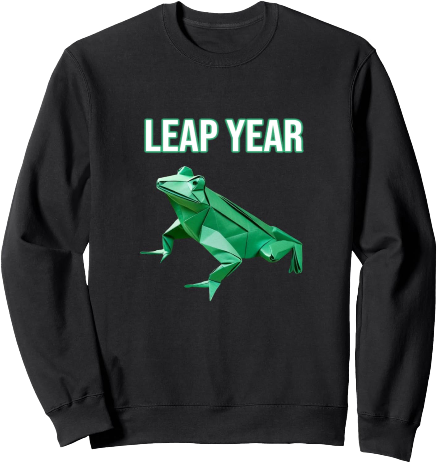 

Толстовка с изображением лягушки-оригами в високосный год от PanfurWare LLC, черный