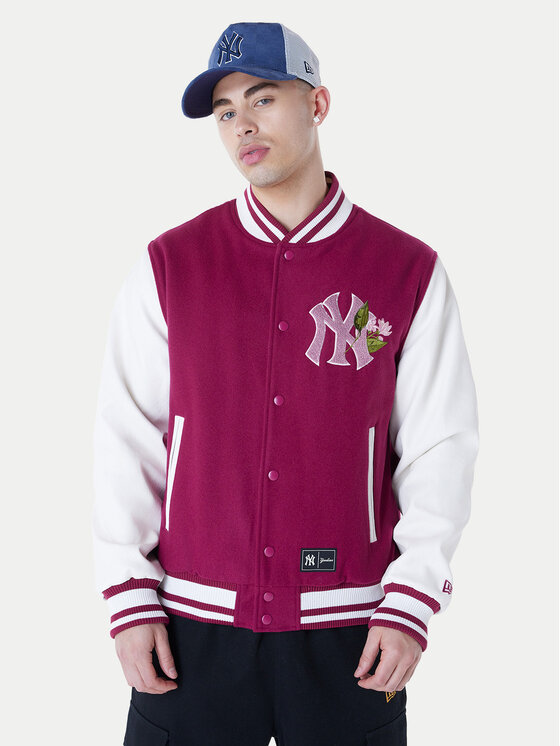 

Куртка-Бомбер стандартный крой Yankees MLB Floral 60596333 New Era, красный