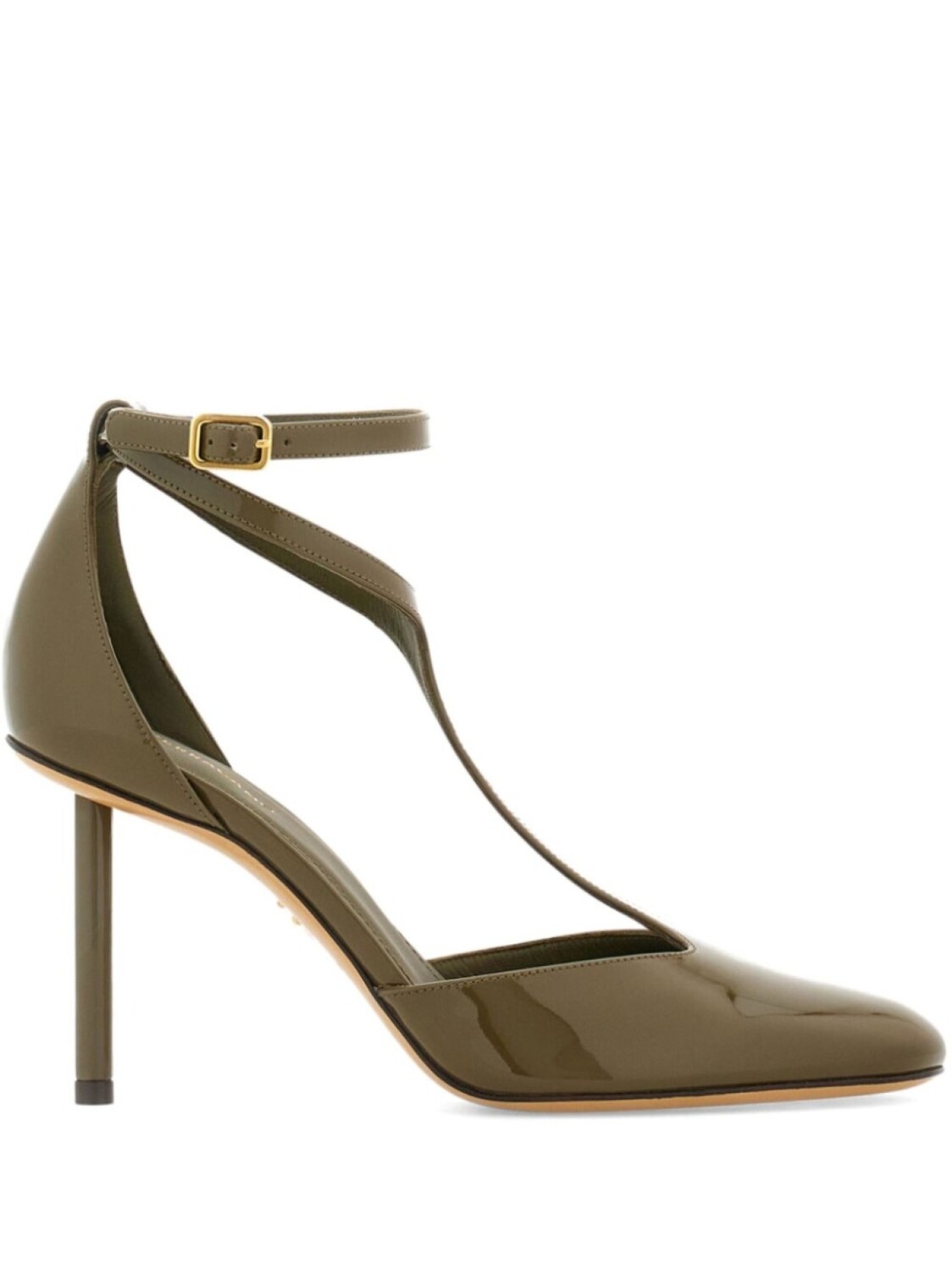 

Ferragamo туфли с Т-образным ремешком, зеленый