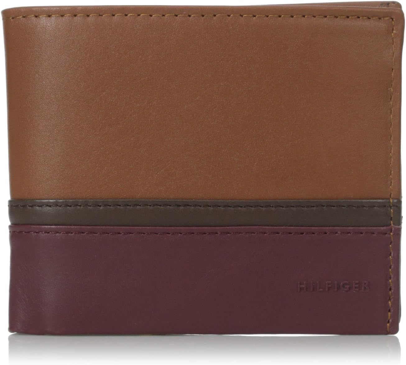 

Мужской двойной бумажник Tommy Hilfiger Nelson, цвет "седельный/шоколадный/кровавый", один размер, Saddle/Chocolate/Oxblood