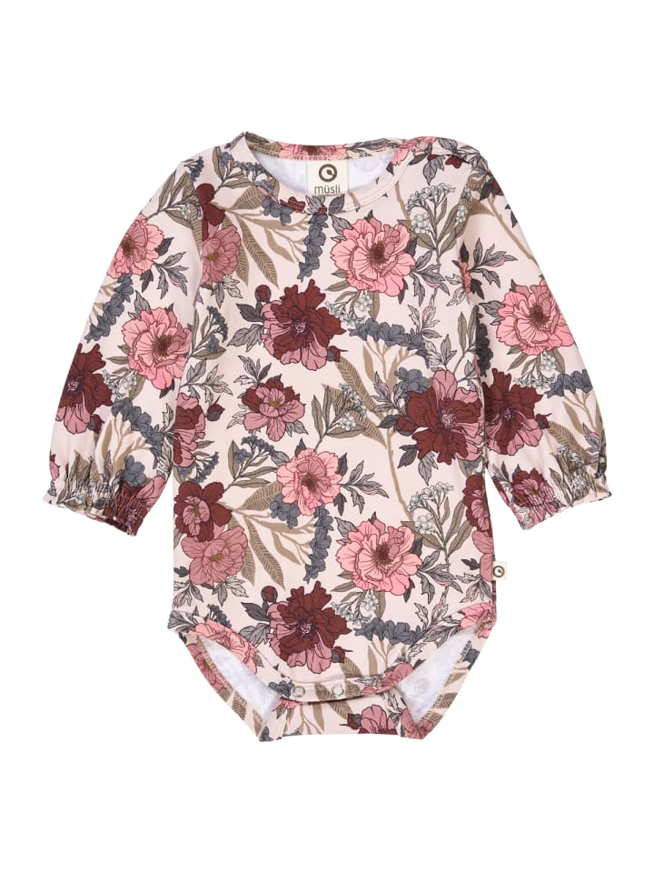 

Müsli Боди с длинными рукавами, цвет: соловей/корень/ностальгия