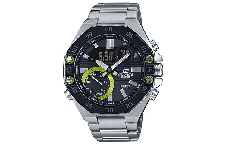 

CASIO Часы Men EDIFICE Black Watch ECB-10YDB-1A