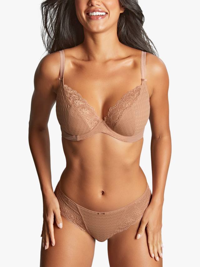 

Бюстгальтер Envy с косточками и глубоким вырезом Panache, Honey