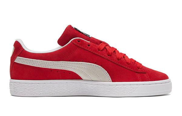 Кроссовки suede classic 21 'high risk red' Puma, красный — фото 2