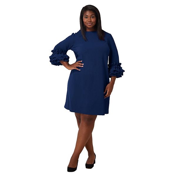 

Платье Marée pour toi с рукавами-фонариками Jessica London, Navy