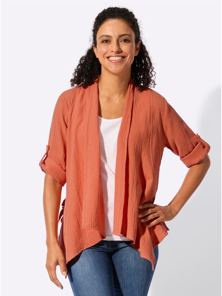 

WITT WEIDEN Блузка-болеро цвета папайи