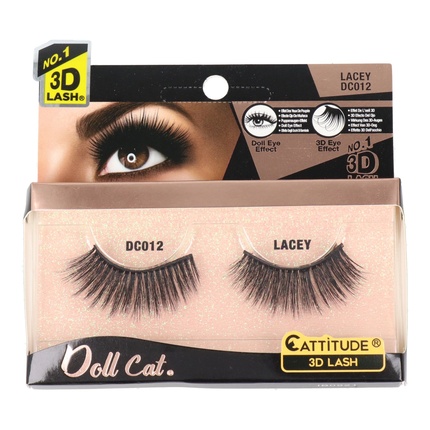 

Кукольные ресницы Cat Lash Lacey - накладные ресницы Ebin New York
