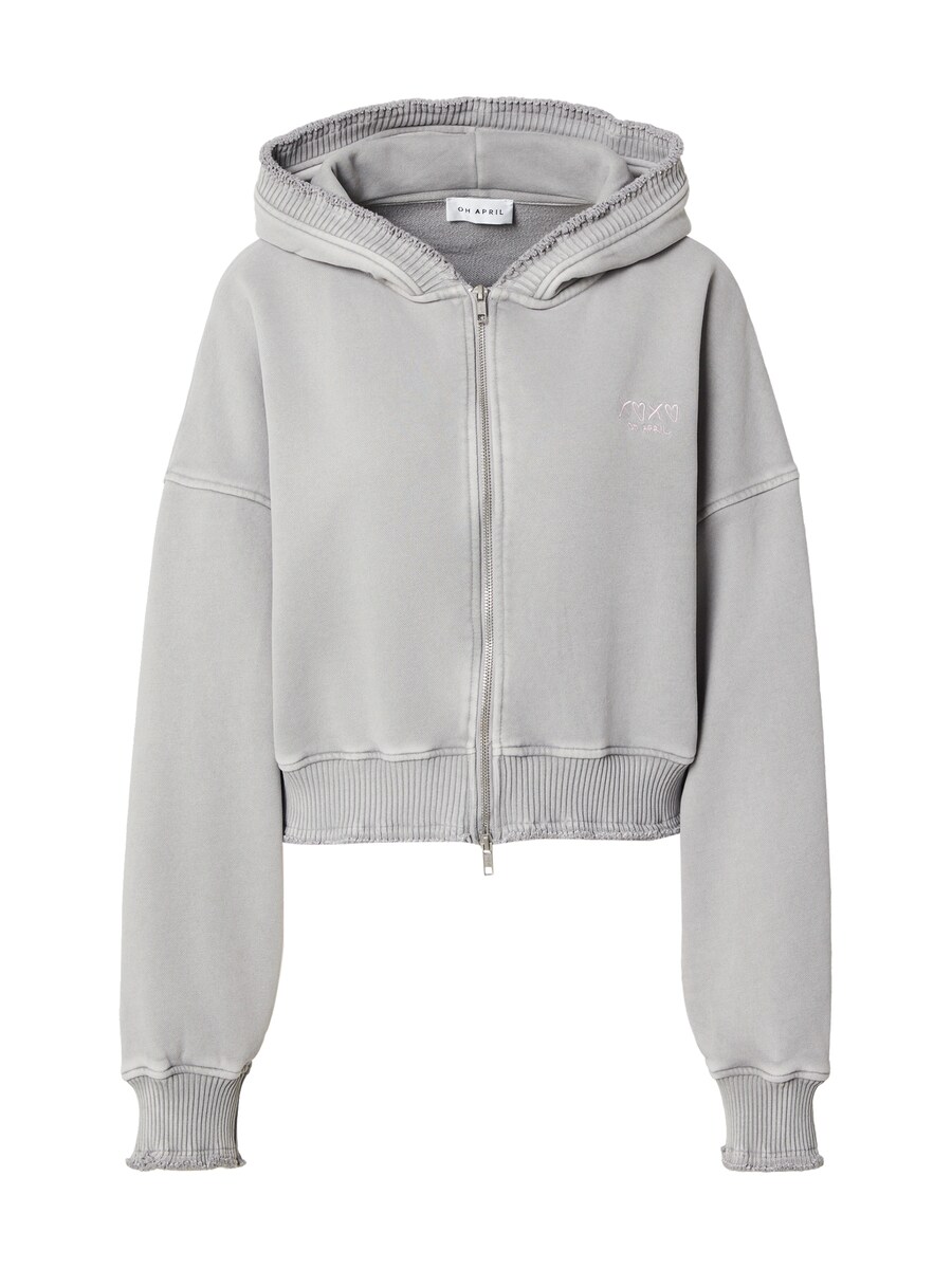 

Толстовка с капюшоном на молнии OH APRIL Rosina, светло-серый
