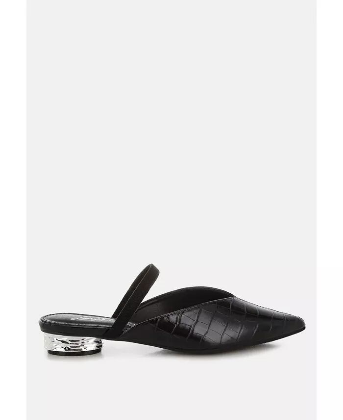 Мюли Renata Fantasy Heel Croco London Rag, красный