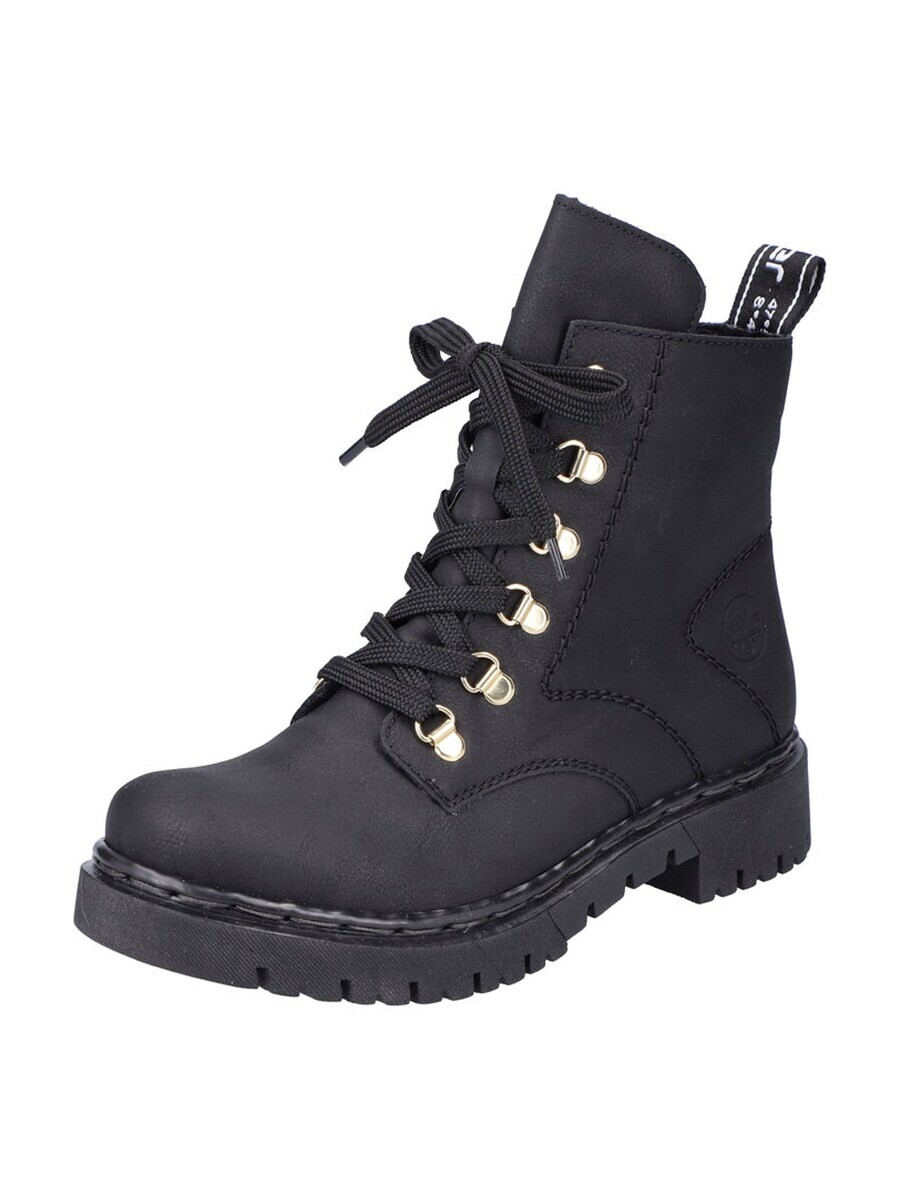 

Ботинки Rieker Lace-Up Ankle Boots, черный