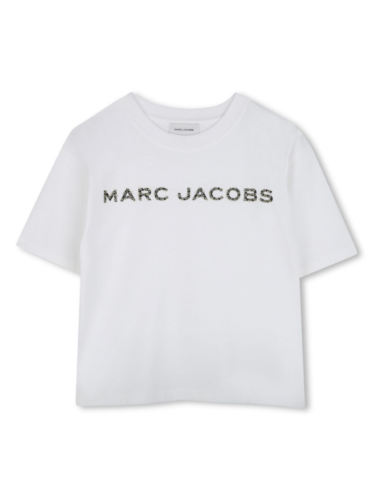 

Marc Jacobs Kids футболка с логотипом, белый