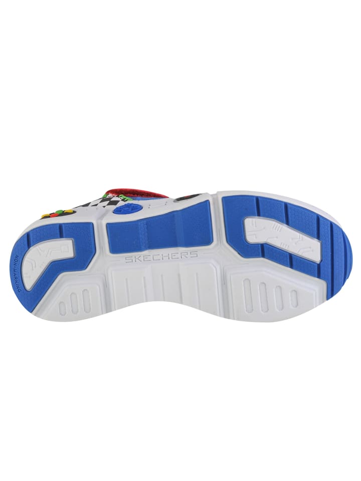 Кроссовки на шнуровке Skechers Gametronix, красный — фото 4